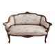 Small sofa or bench in Louis XV style, rococo.