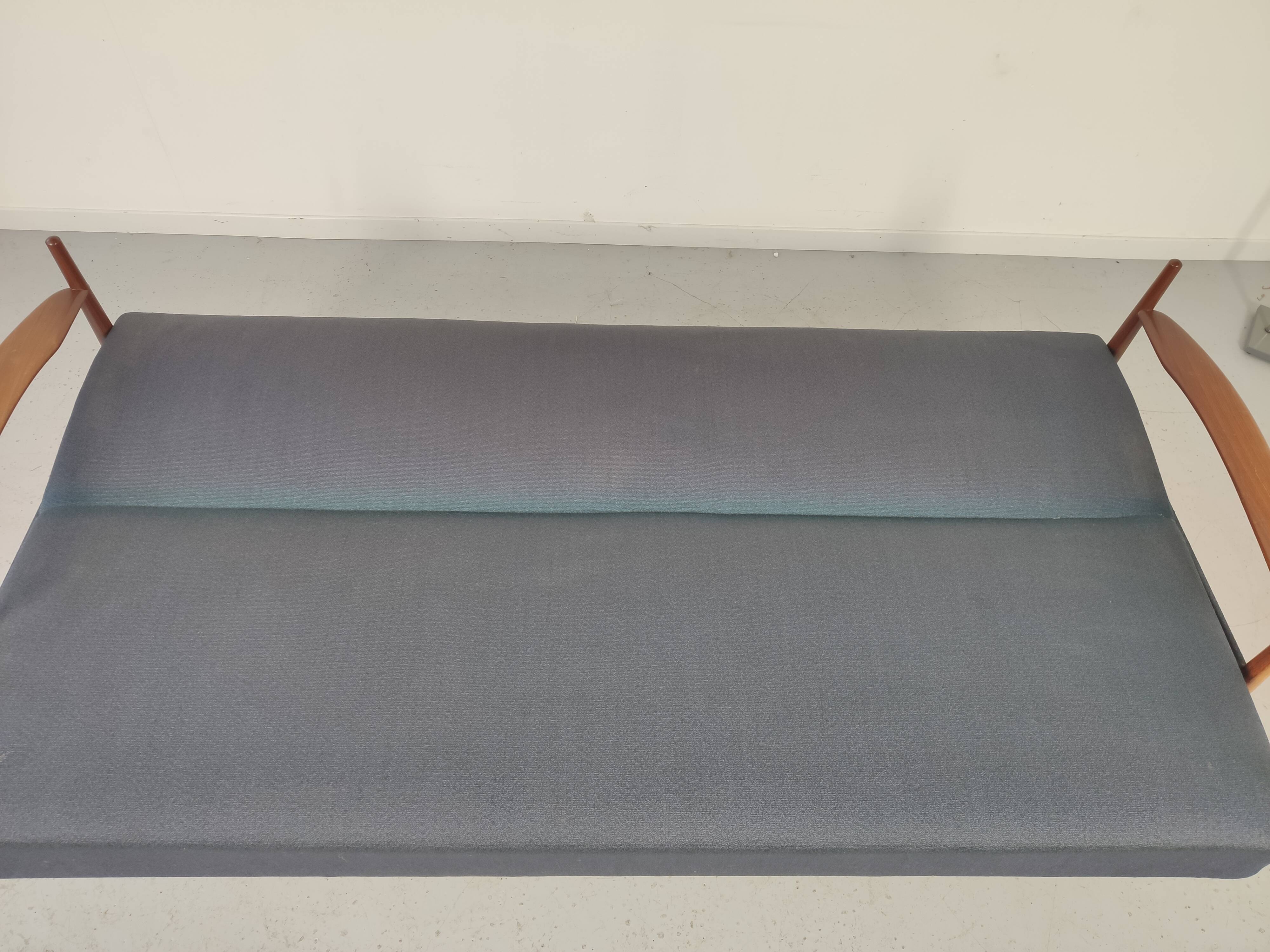 Vintage Scandinavian convertible sofa 50/60s