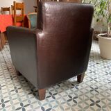 Paire de fauteuils club