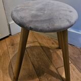 Velvet seat stool