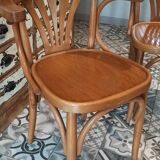 Lot 2 fauteuils bistrot