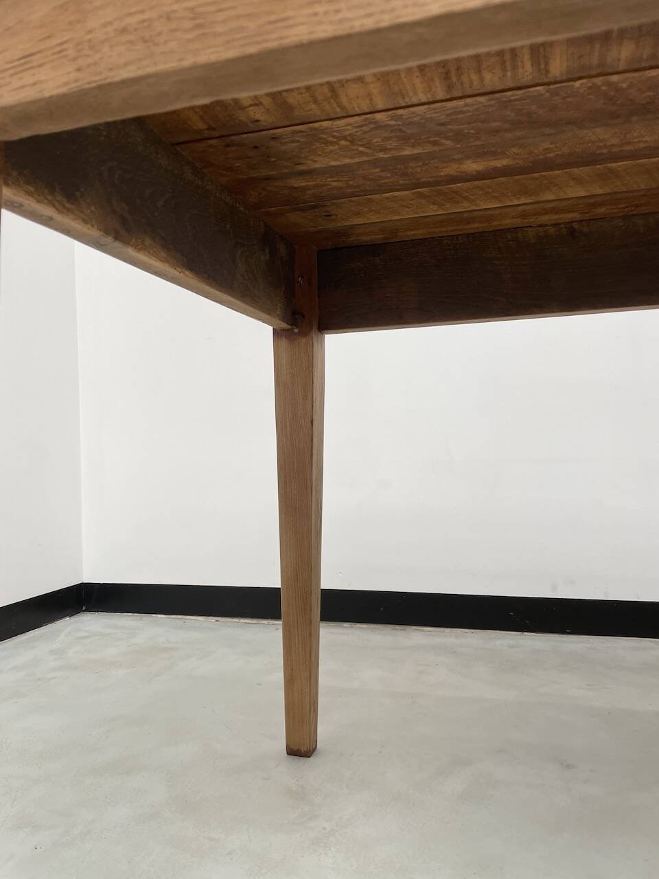 Pine and oak farmhouse table 220 cm