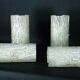 60s Toni Zuccheri Venini Murano glass sconces, horizontal or vertical.