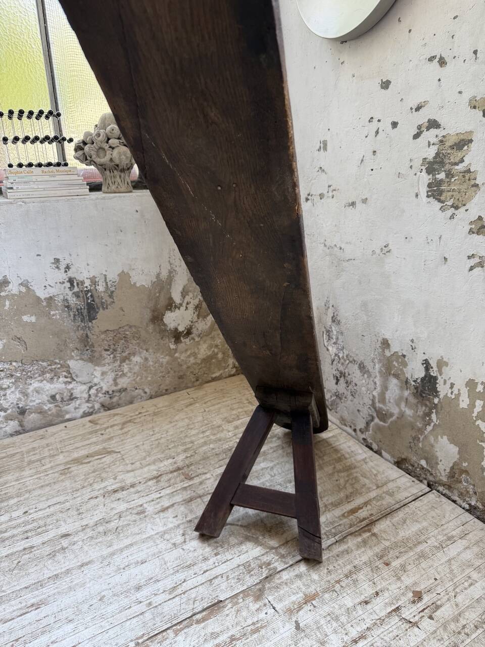 Oak farm bench 1950 220cm
