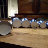 Ensemble en email bleu