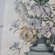Floral engraving reproduction