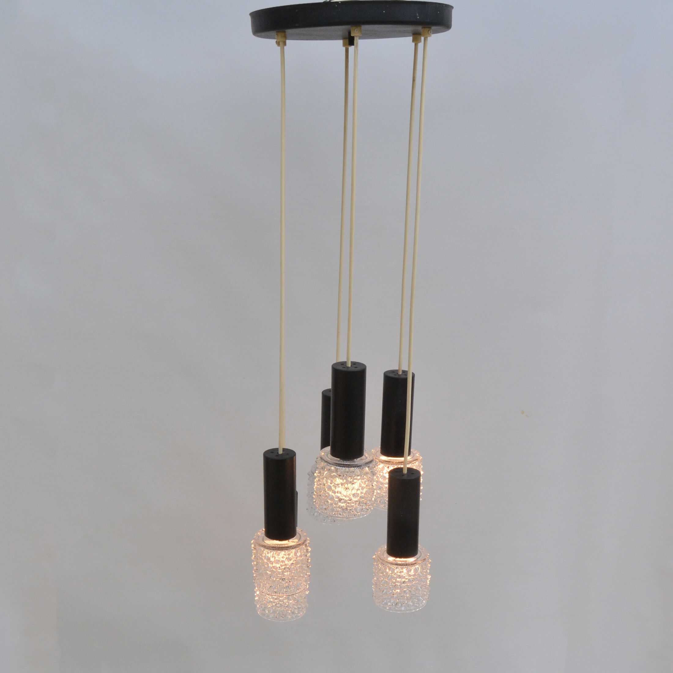 Cascade lamp, elektroinstala jilove, czechoslovakia