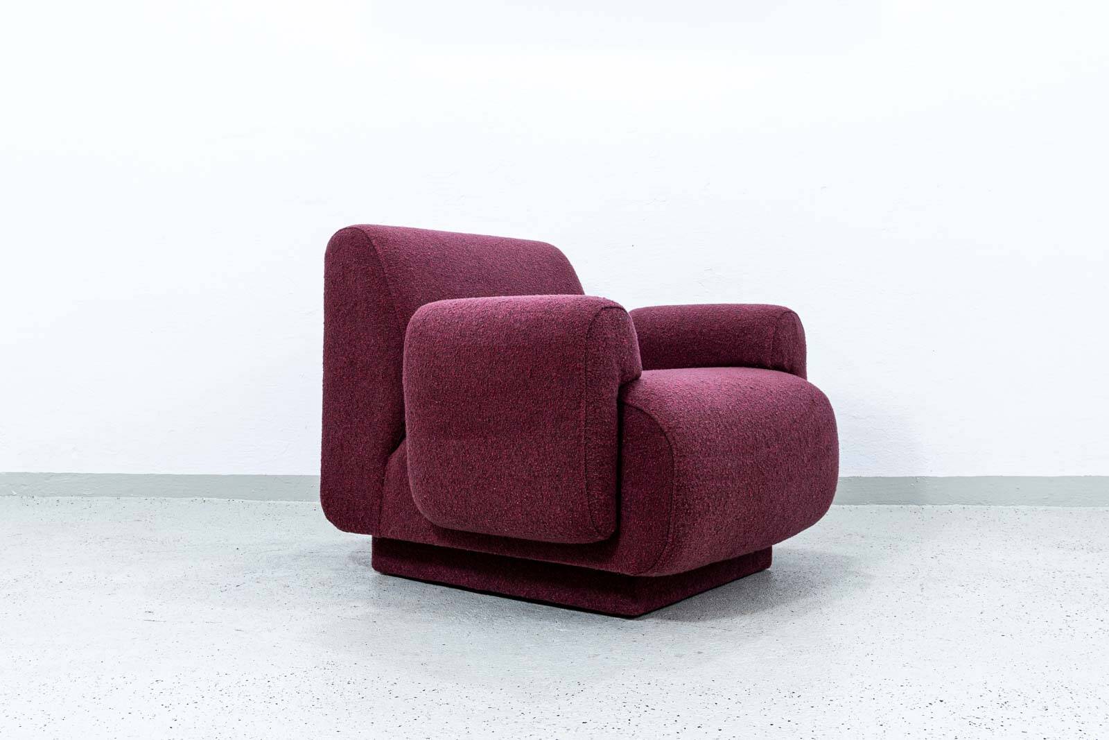 Fauteuil lounge par Eberhard Geißler, Oelsa, Allemagne, années 1970