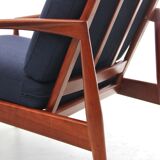 Scandinavian armchair model 121 or PaperKnive teak