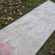 Vintage Turkish hallway rug 87x385 cm