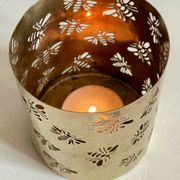 PHOTOPHORE aux Abeilles LAITON