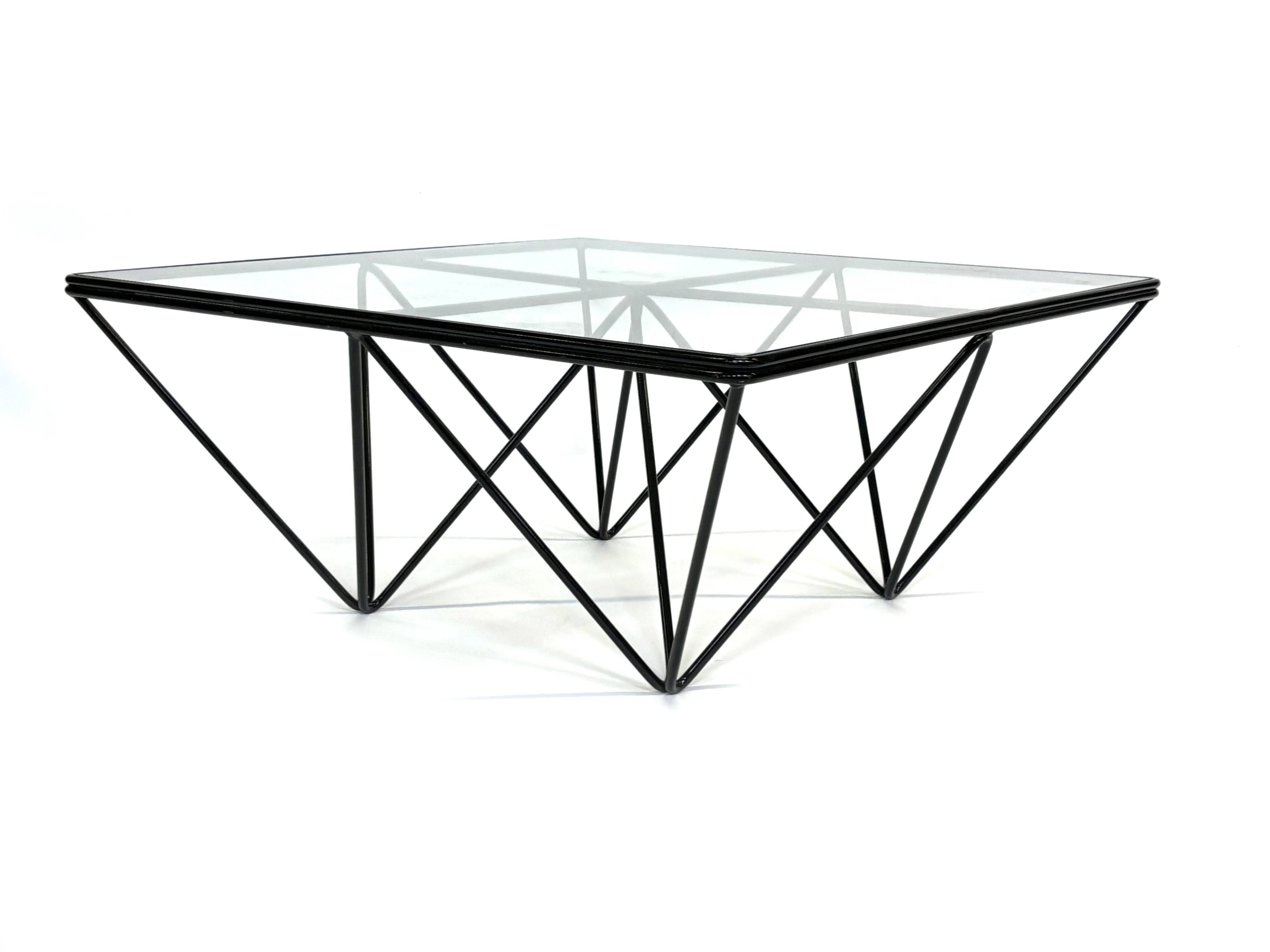 Vintage coffee table steel wire coffee table minimalist design