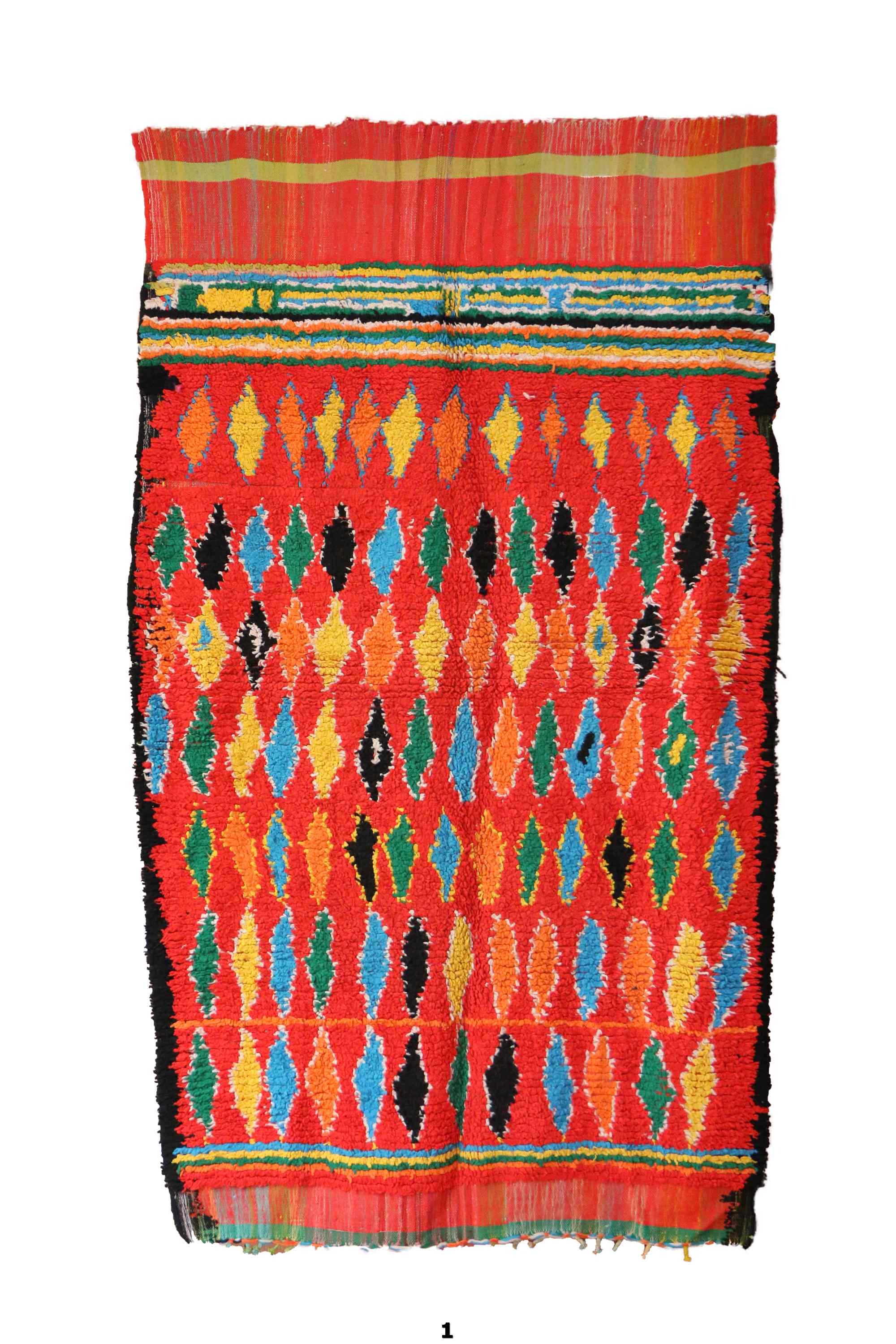 Colorful moroccan carpet - 160 x 281 cm