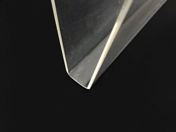 Porte revue vintage, porte magazine en plexiglas transparent