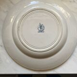 Iron earth plate from Orchies earthenware factory