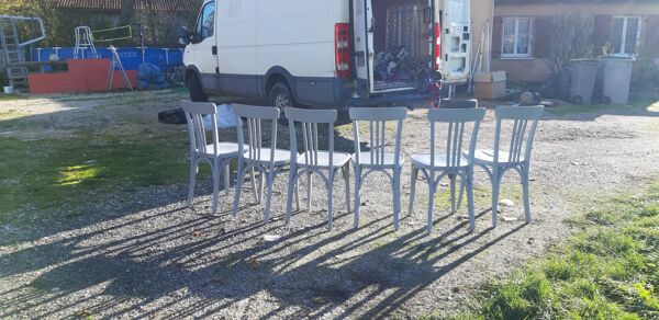 6 chaises de bistrot, Thonet