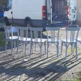 6 chaises de bistrot, Thonet