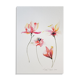 Watercolor of magnolias