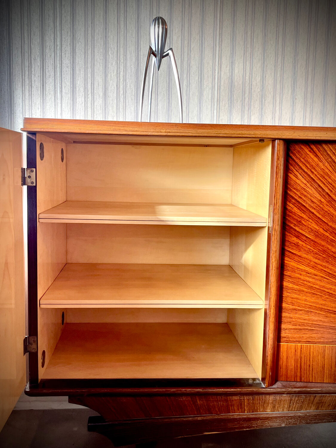 Buffet in rosewood and maple, 1960