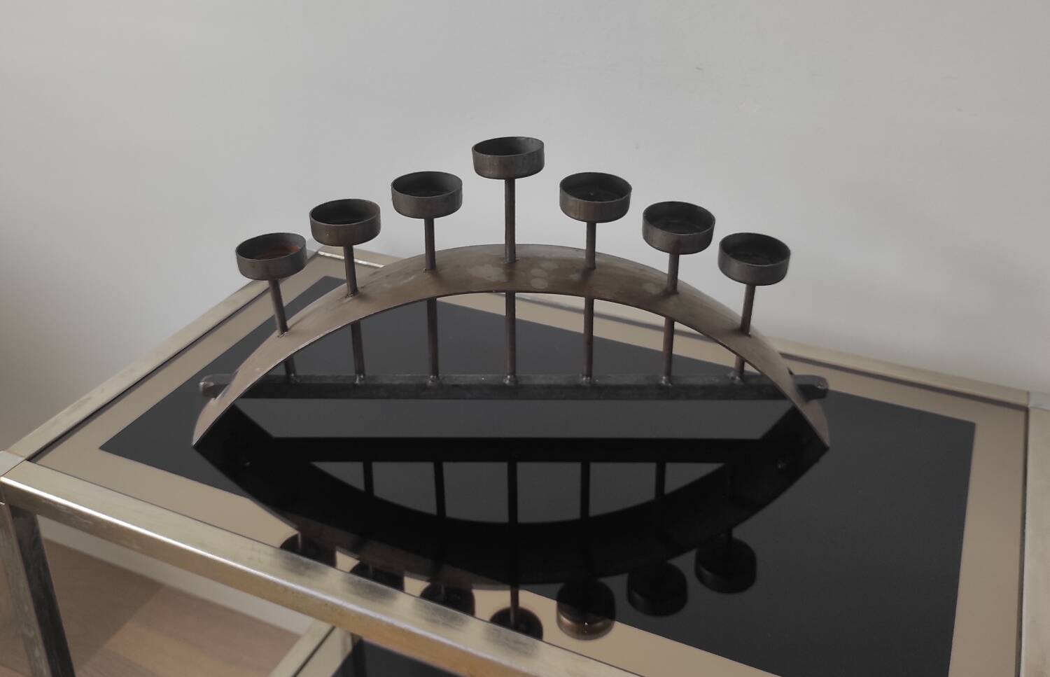 Candle holder for 7 candles