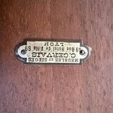 Tea table - Two-tiered mahogany coffee table