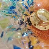 Murano flower wall light