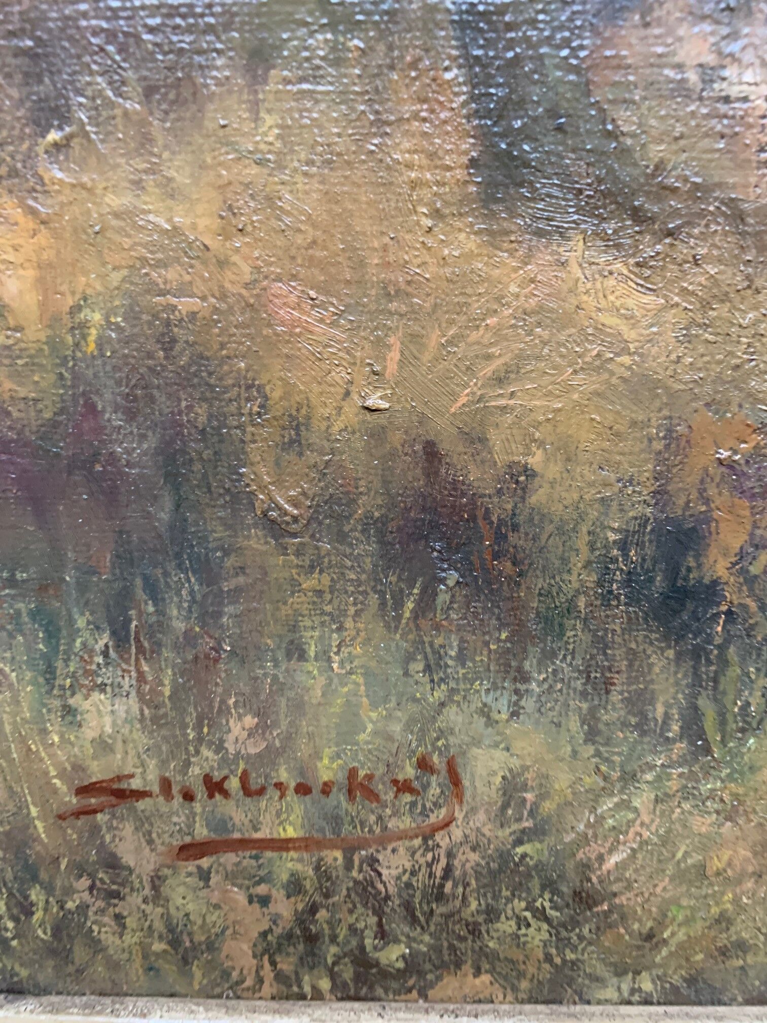 Table "The forest landscape".