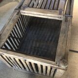 Table Cage with bars Indian bamboo