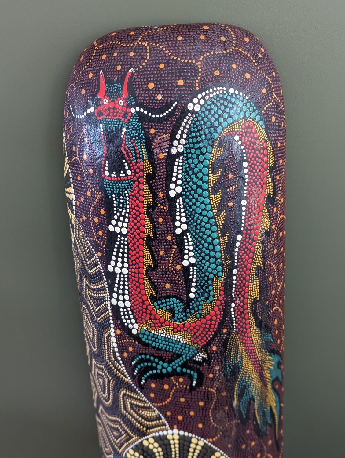 Asian tribal mask 1m