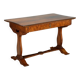Antique Biedermeier desk in walnut, Austria, mid-19th century.