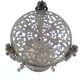 1950s Danish Iron Flower Stand or Side table