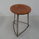 Tabouret métallique industriel