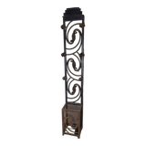 Porte manteau art déco en fer forgé des années 30