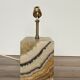 LAMP 1970 ON ONYX FOOT DESIGN FRENCH WORK MARMARA