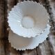 Plate + fruit drainer in earthenware