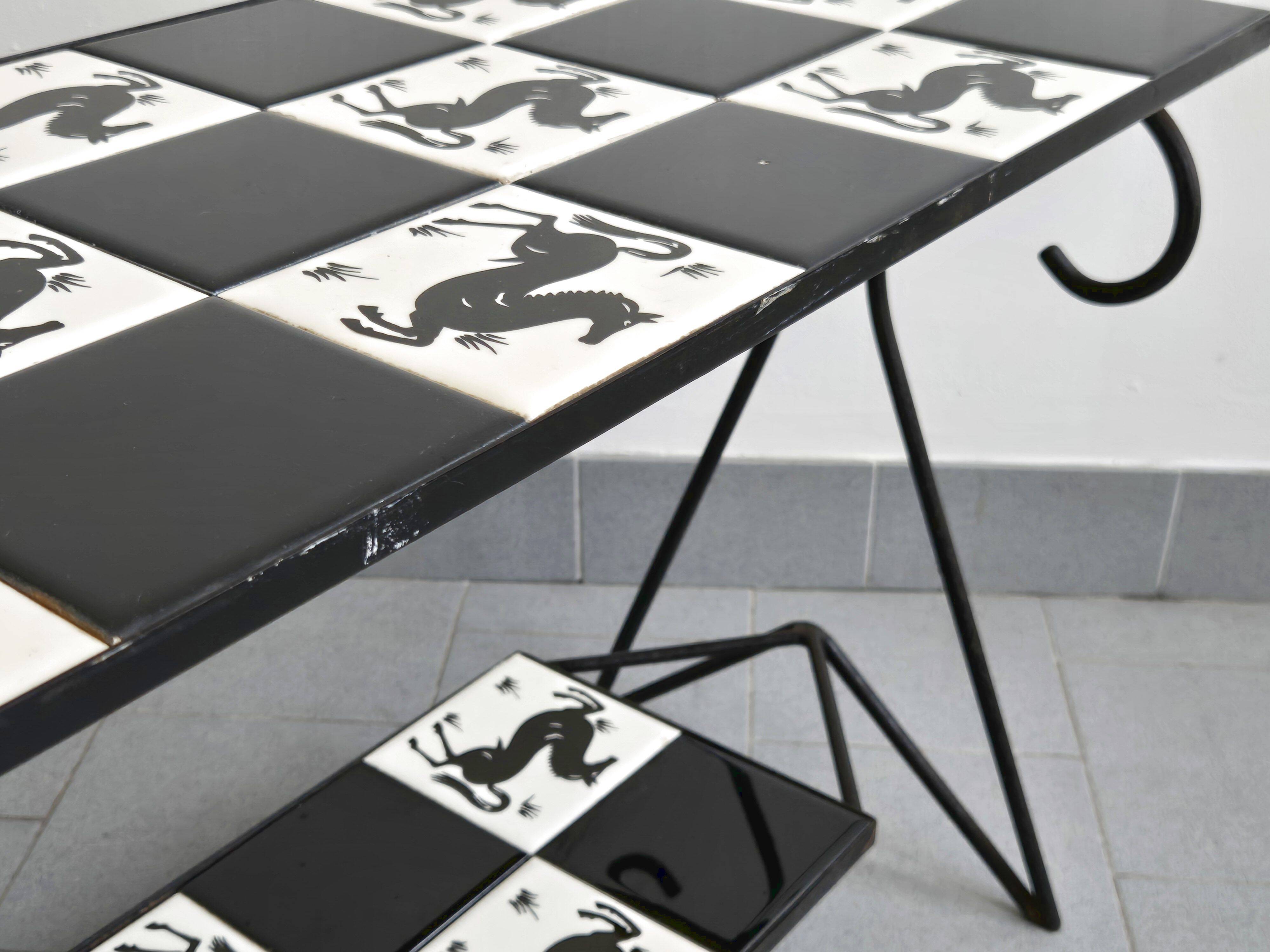 Table d'appoint vintage 1950