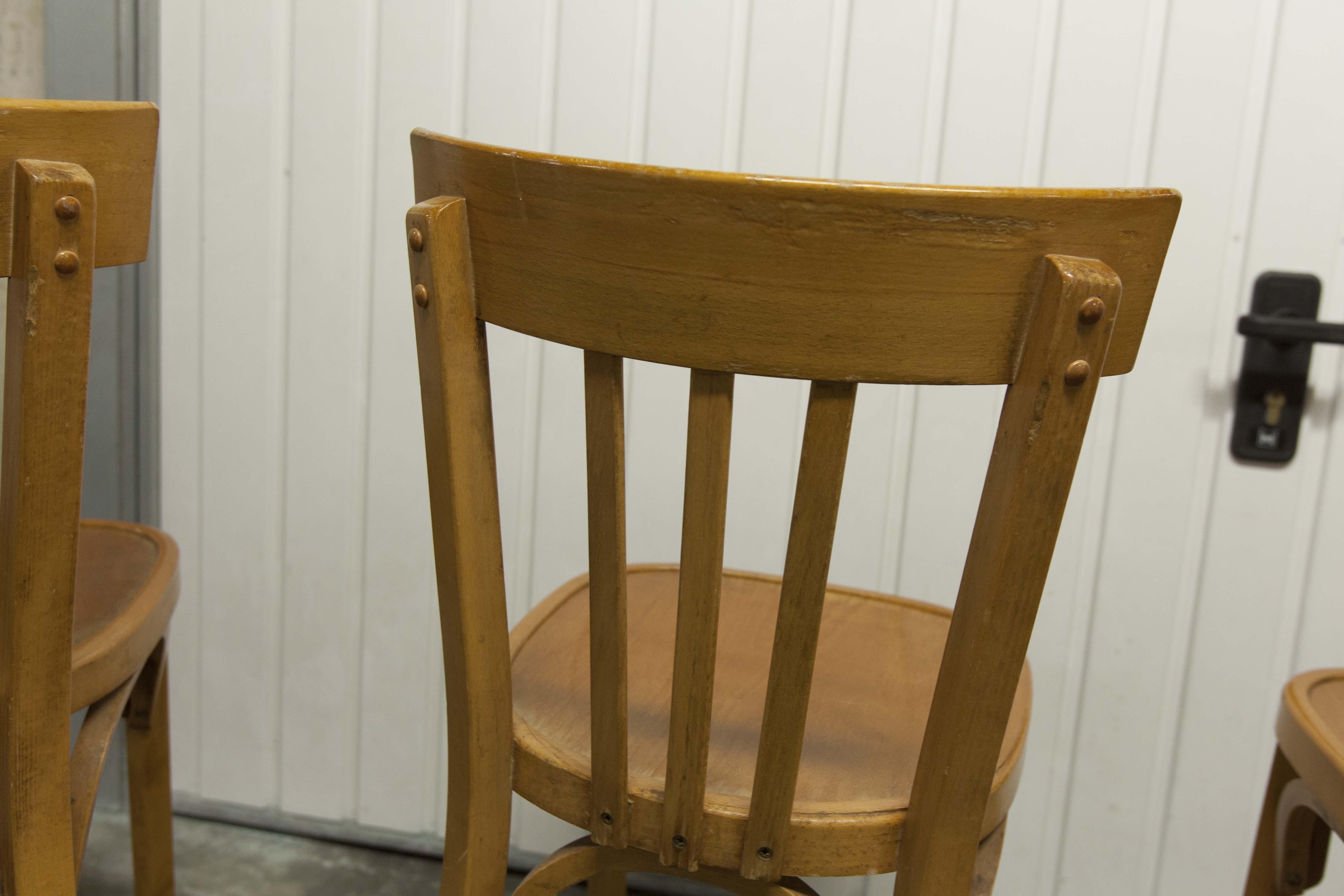 Set of 4 chairs baumann 1981