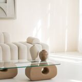 "Le Rectangle" coffee table from Dune ateliers