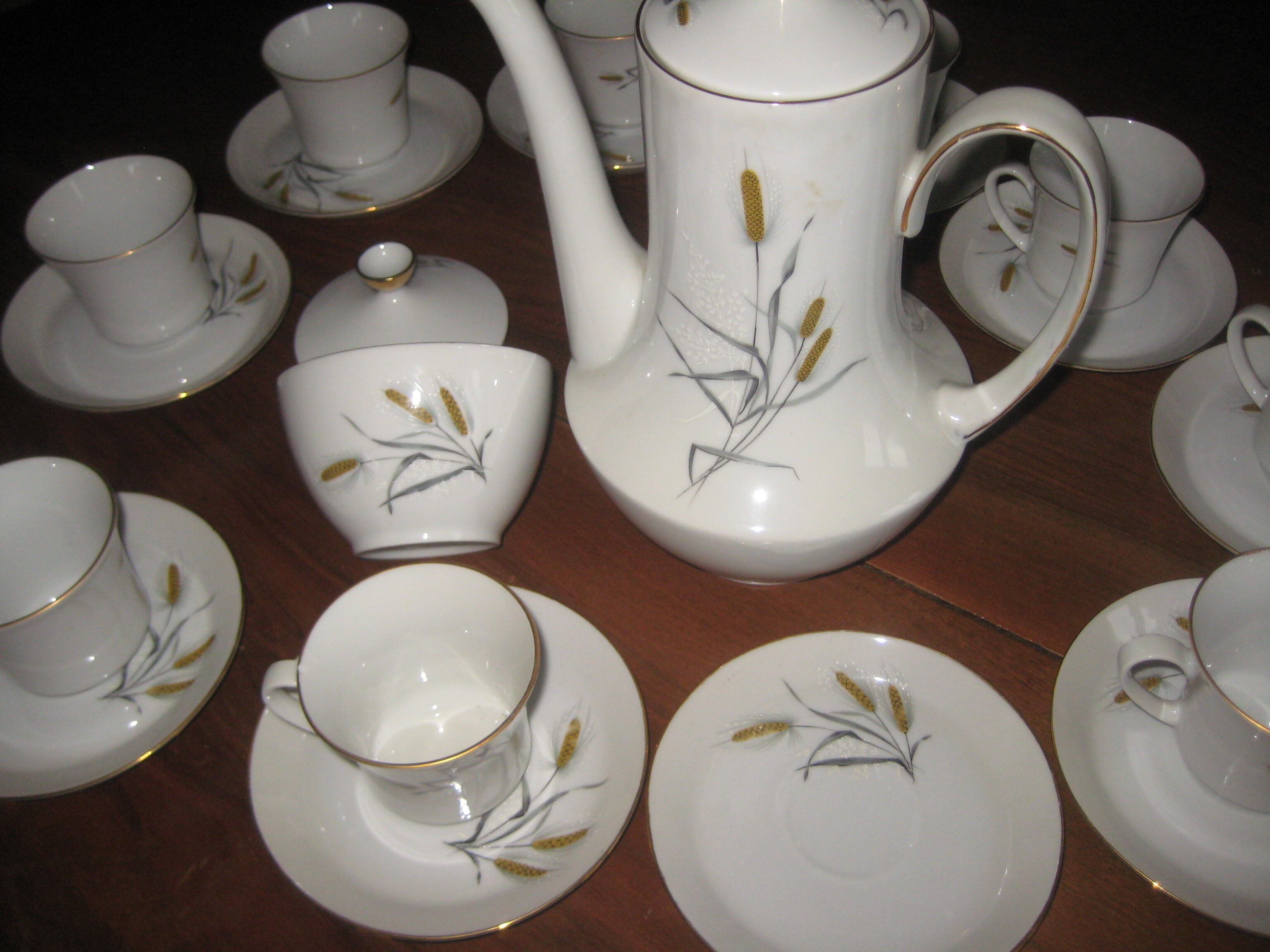 Vintage, Coffee service, WINTERLING BAVARIA GERMANY, 10 people