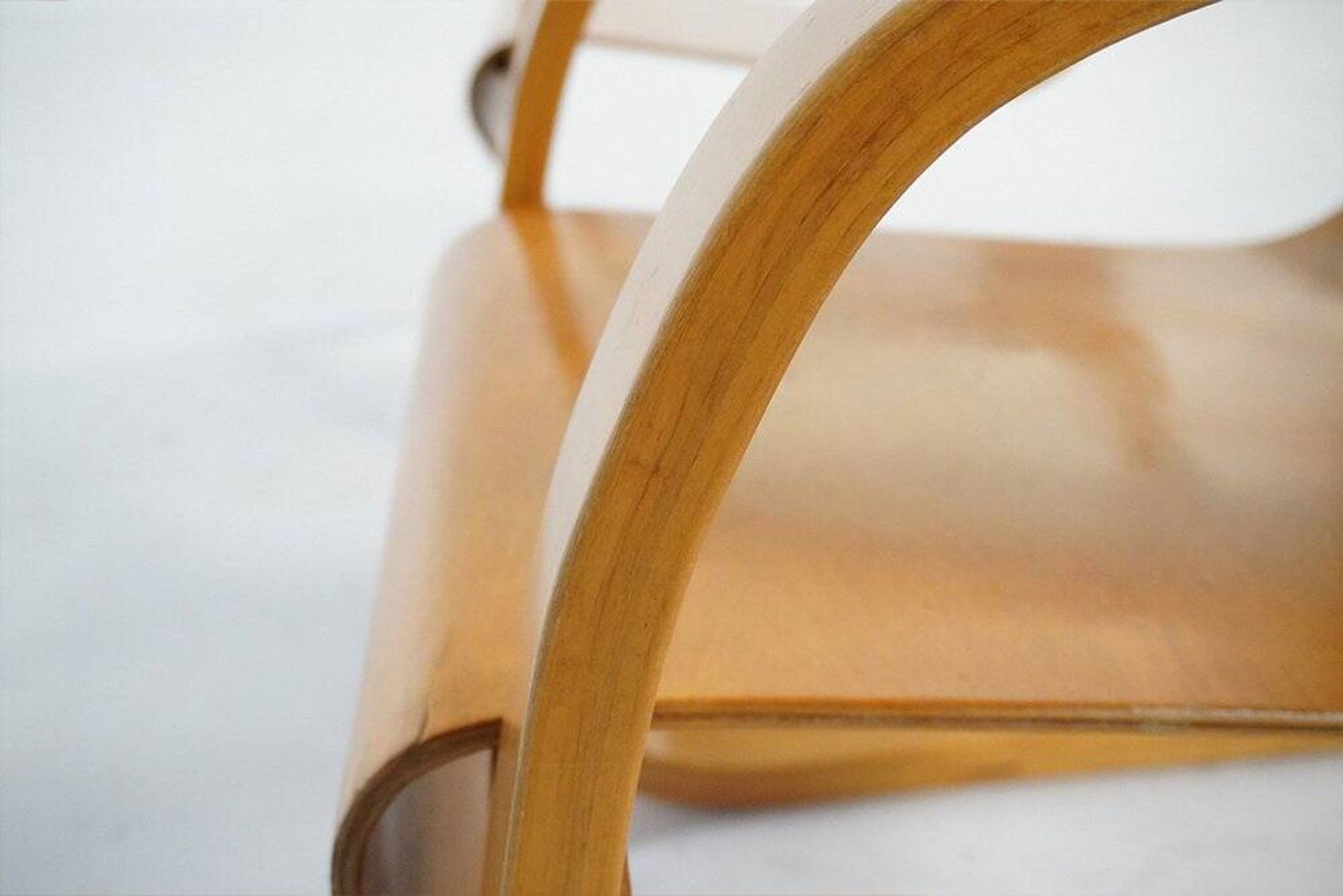Ensemble de chaises longues cantilever n° 31 par Alvar Aalto, années 1930.