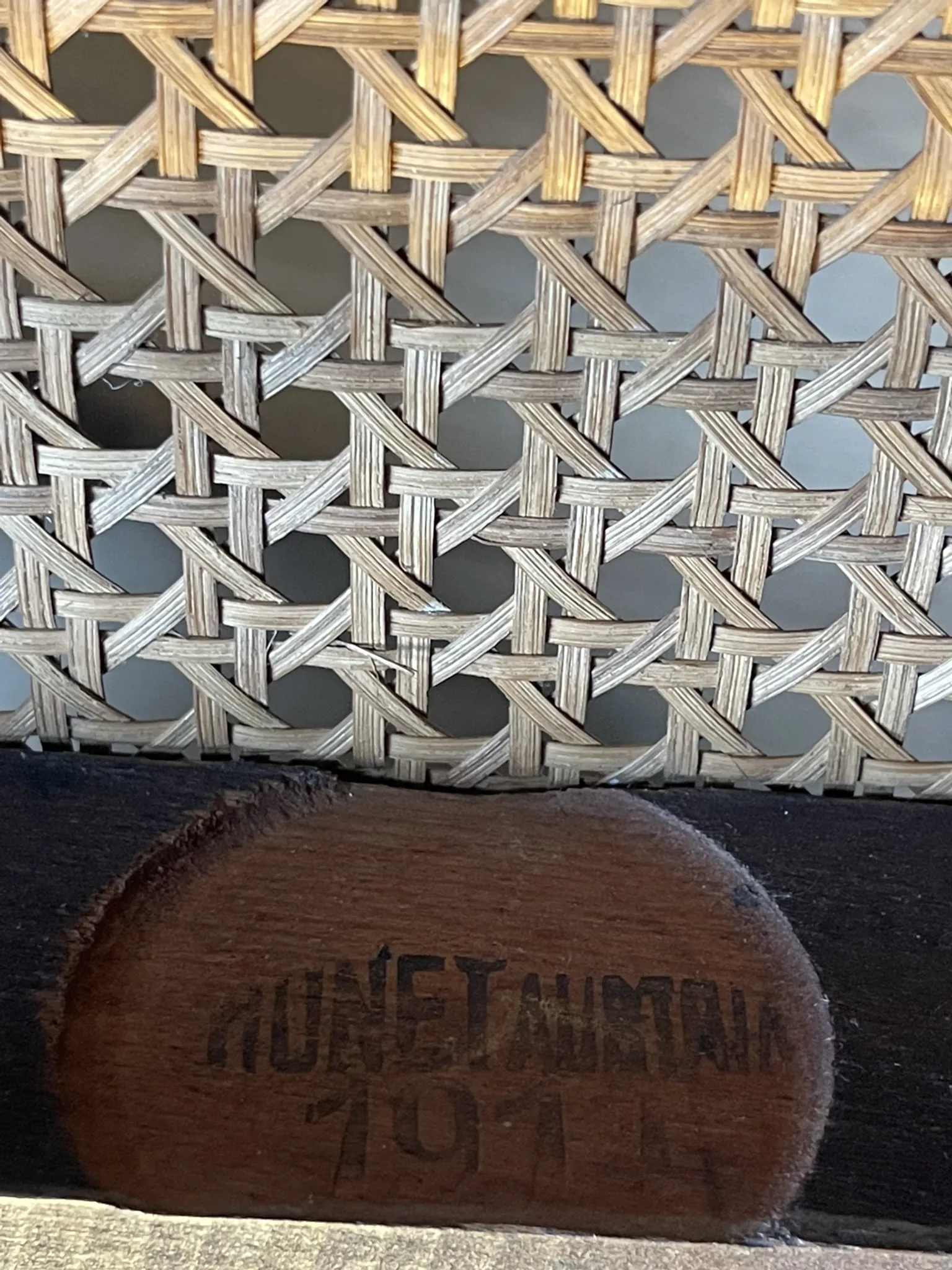 Thonet bench from the early 20th century