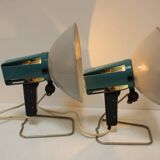 Set Of Two Vintage Adjustable Table Lamps by FAX, 1960s, Czechoslovakia
