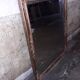 Golden mirror from period restoration
