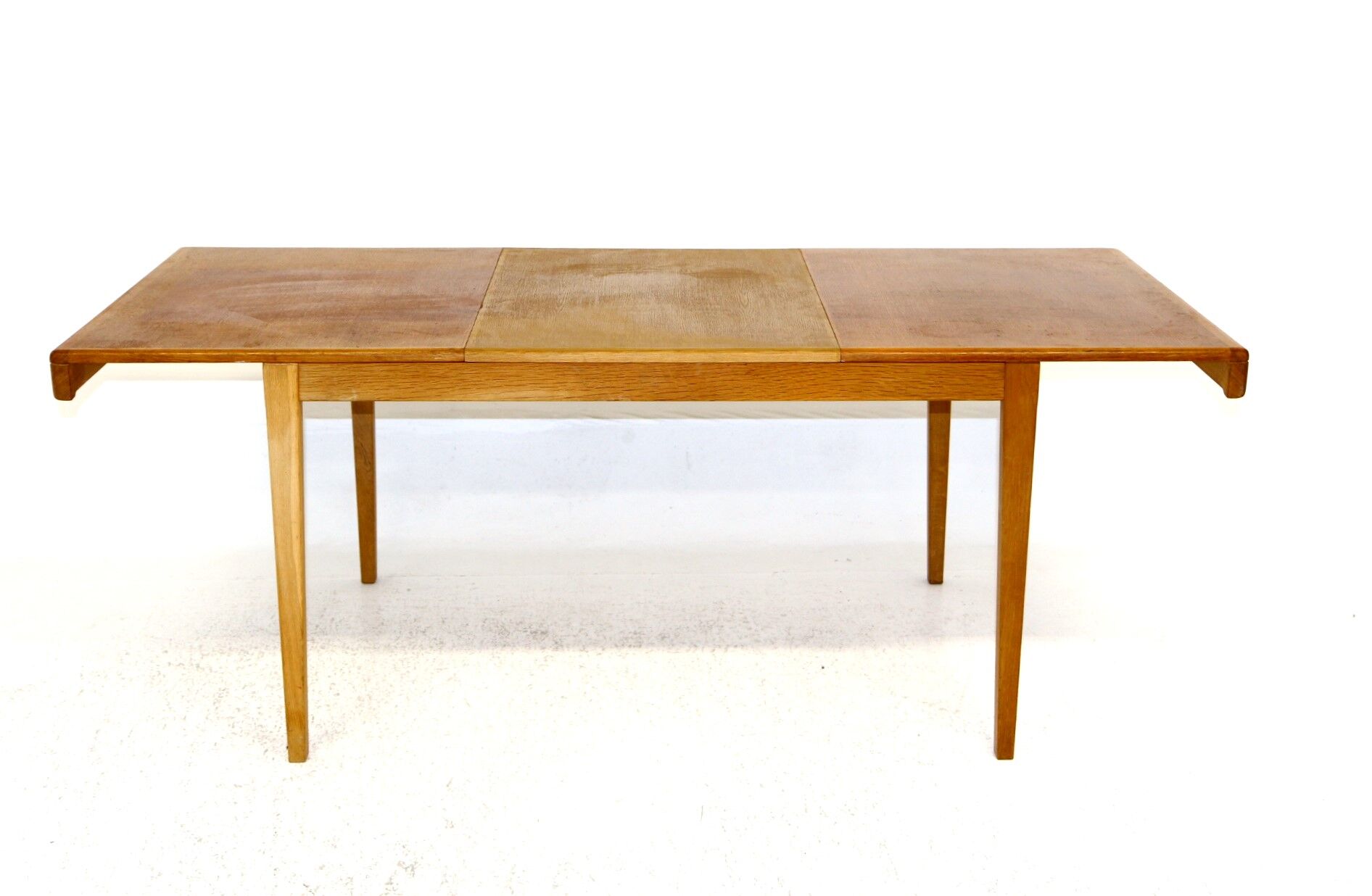 Table de salle à manger en chêne Suède 1960