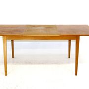 Table de salle à manger en chêne Suède 1960