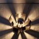 Steel Oxar - 70s flower lamp