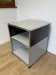 USM Haller side table in Light Grey and Anthracite Grey