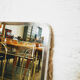 Chrome rectangular mirror 62x92cm