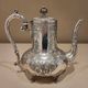 Antique silver-plated coffee pot – 19th century
