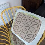 Rattan armchair from Maison Maugrion